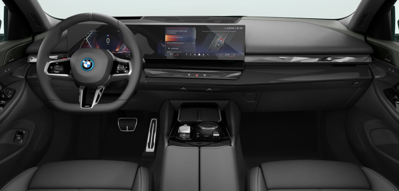 BMW BMW 5er im Innenraum von vorne BMW BMW 5er im Innenraum von vorne
