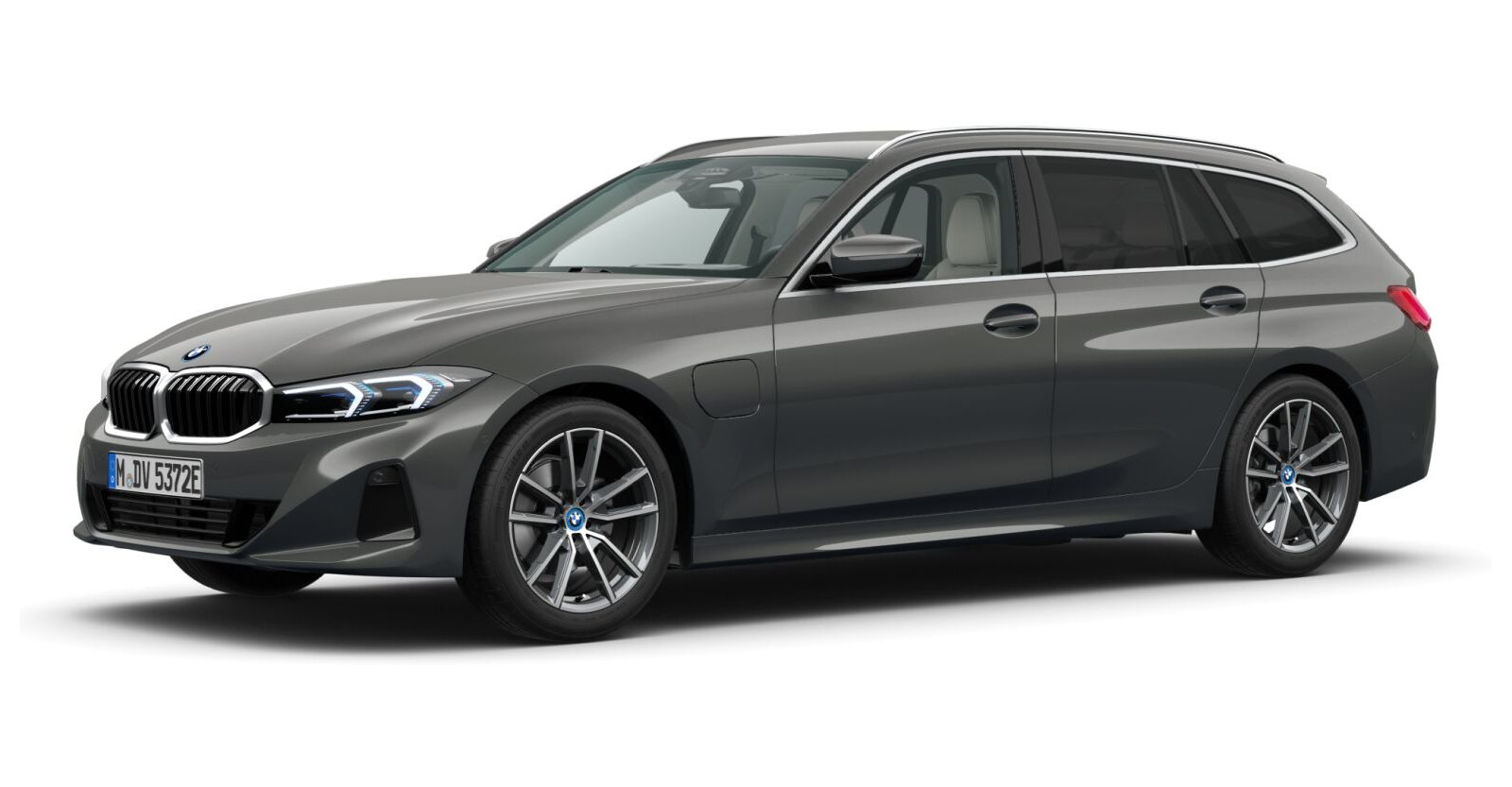 BMW BMW 3er in Grau von vorne