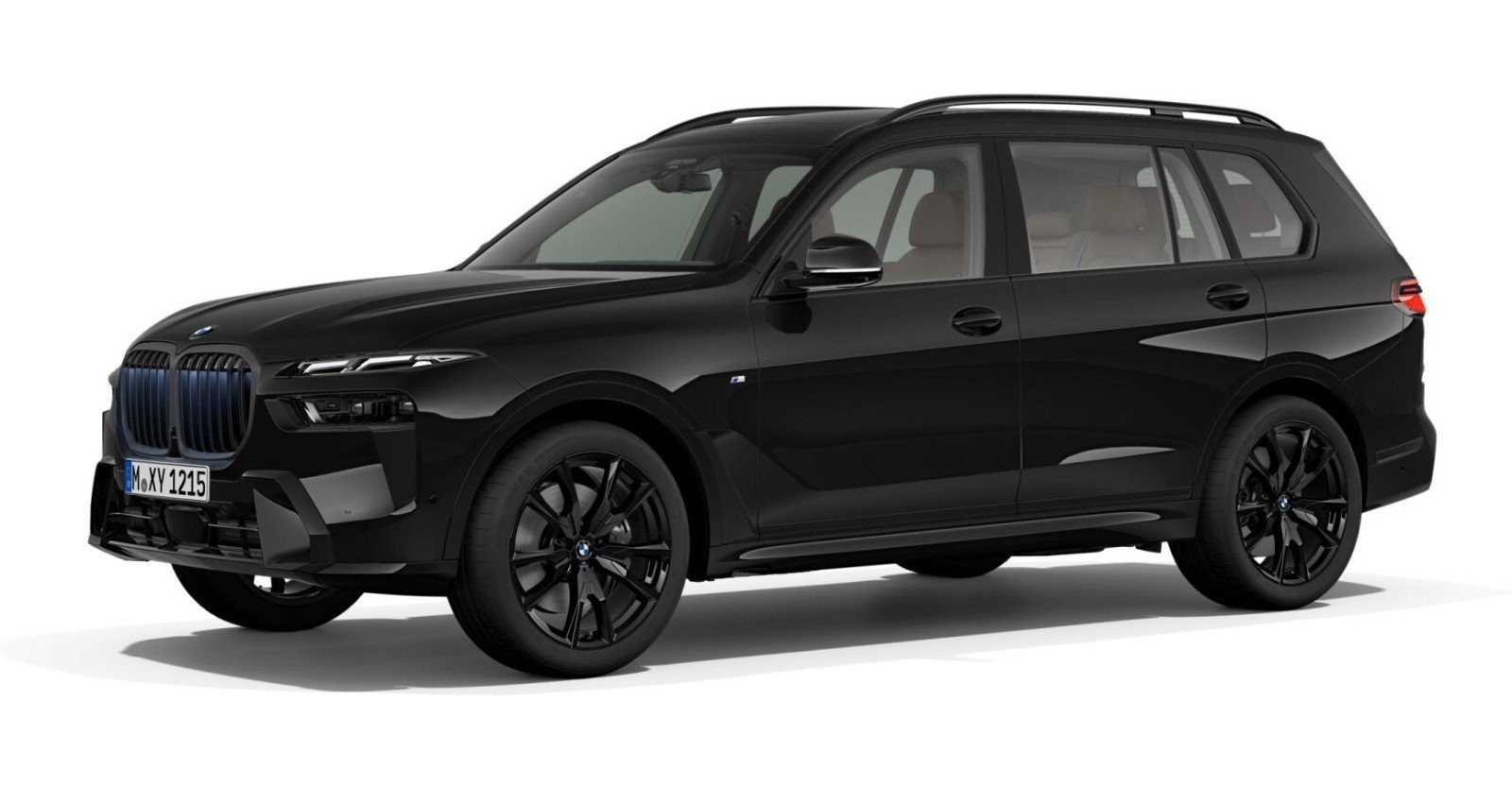 BMW BMW X in Schwarz von vorne