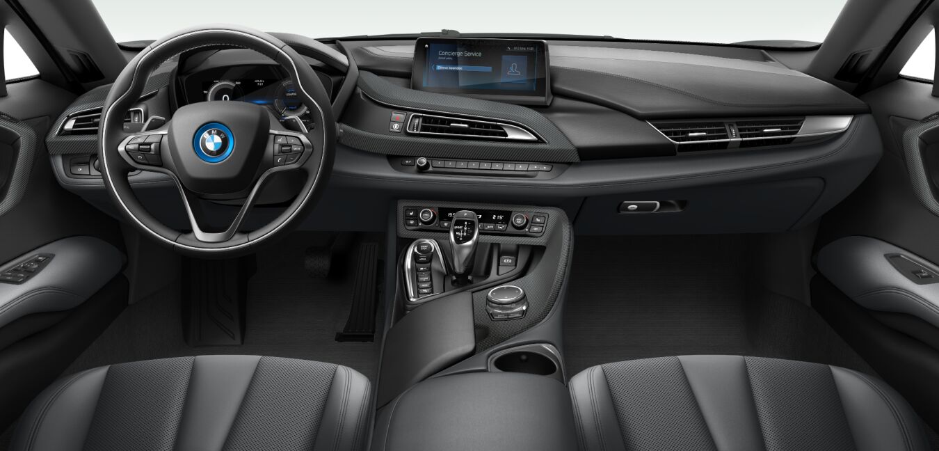 BMW BMW I im Innenraum von vorne BMW BMW I im Innenraum von vorne