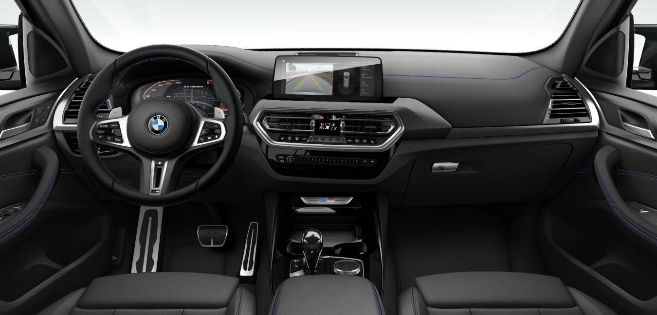 BMW BMW X im Innenraum von vorne