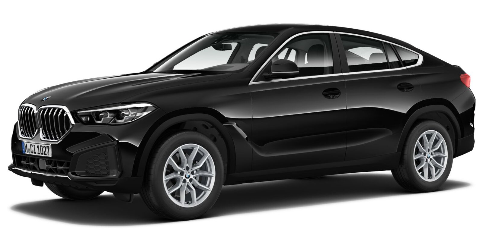 BMW BMW X in Schwarz von vorne BMW BMW X in Schwarz von vorne