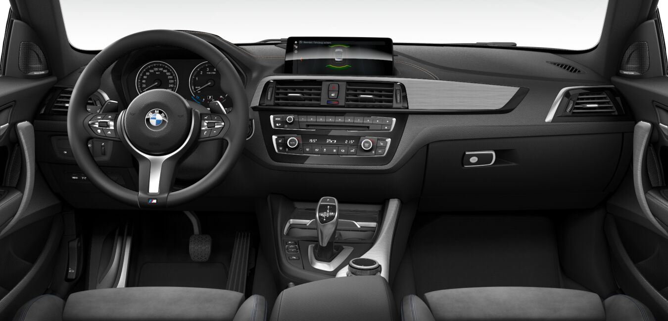 BMW BMW 2er im Innenraum von vorne BMW BMW 2er im Innenraum von vorne