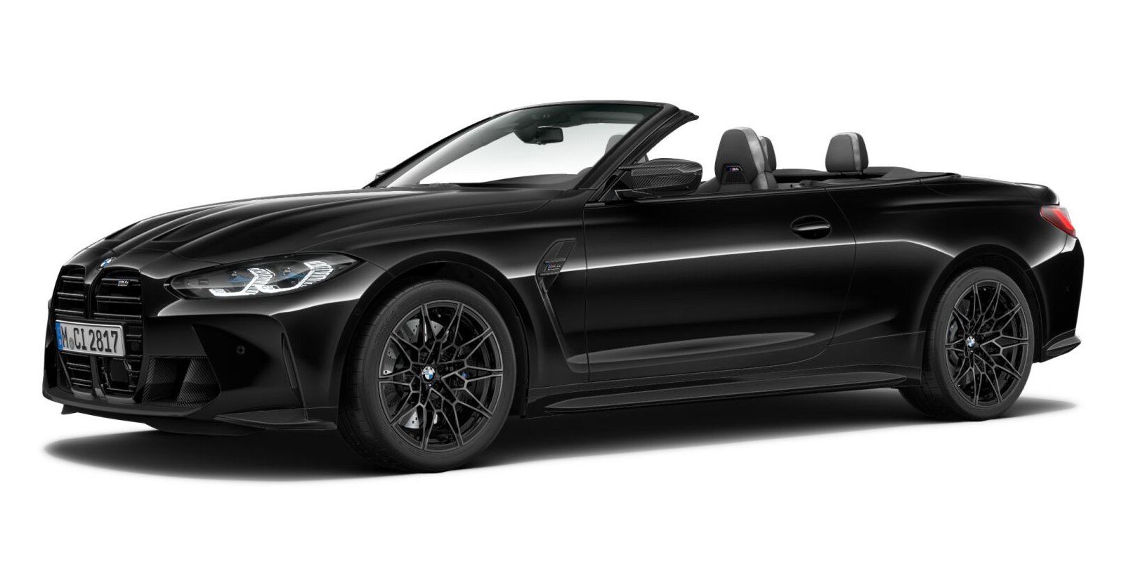 BMW BMW M in Schwarz von vorne BMW BMW M in Schwarz von vorne