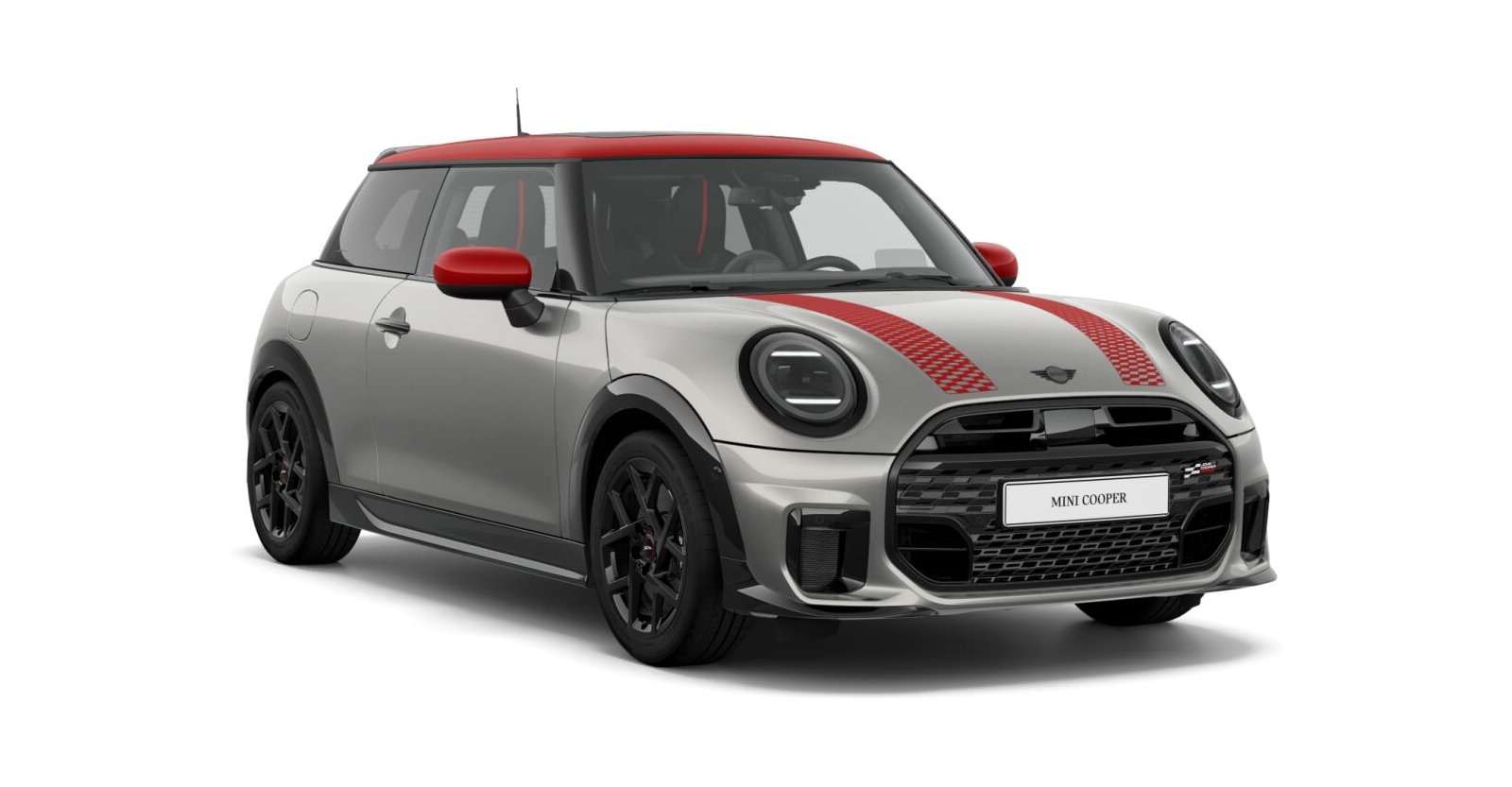 MINI Cooper C in Silber von vorne
