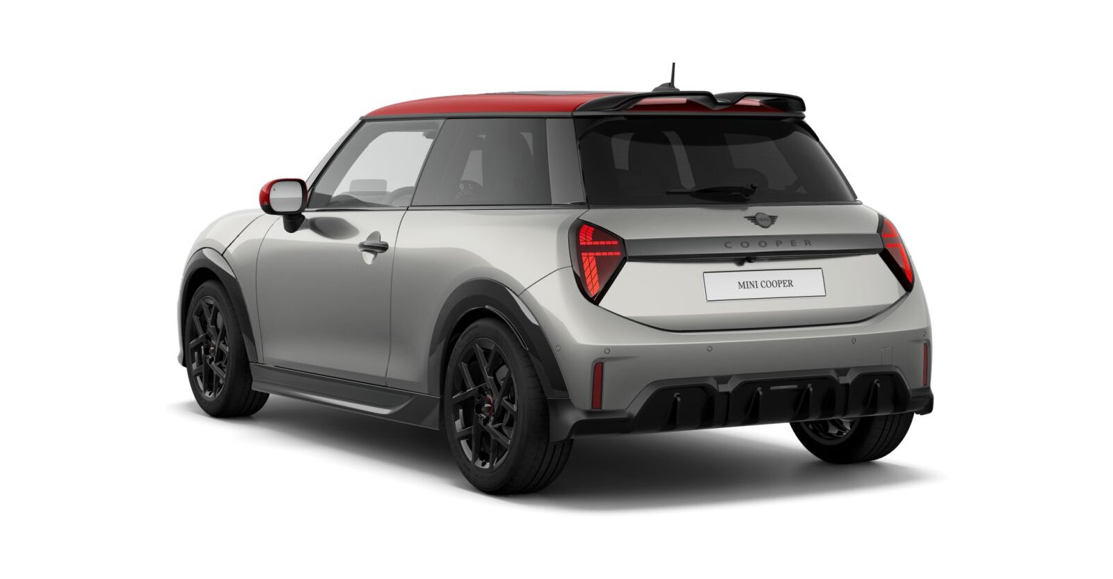 MINI MINI 3-Türer in Silber von hinten