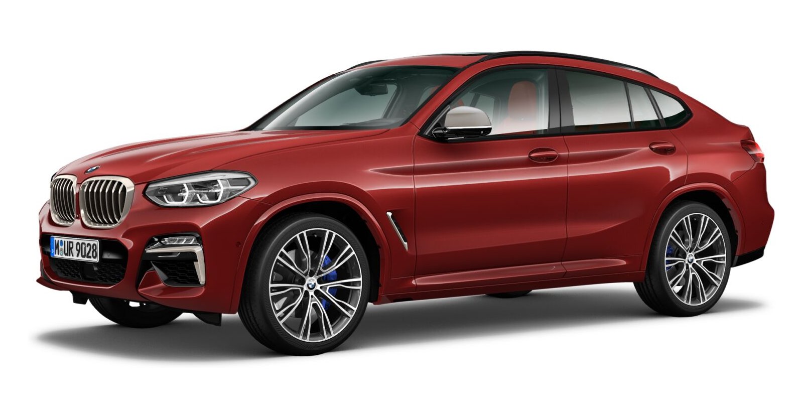 BMW BMW X in Rot von vorne BMW BMW X in Rot von vorne