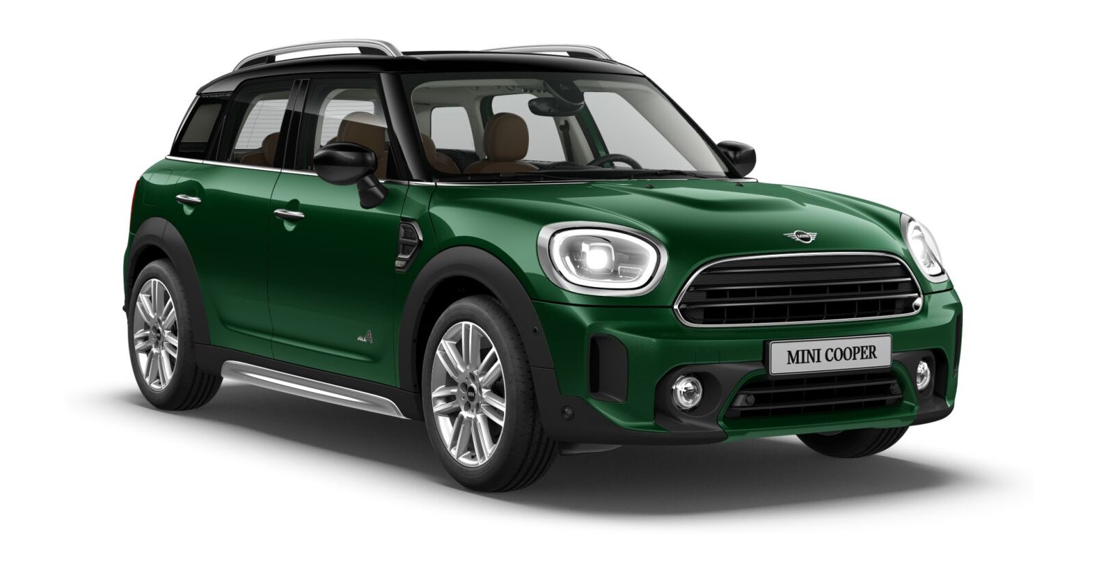 MINI MINI Countryman in Grün von vorne