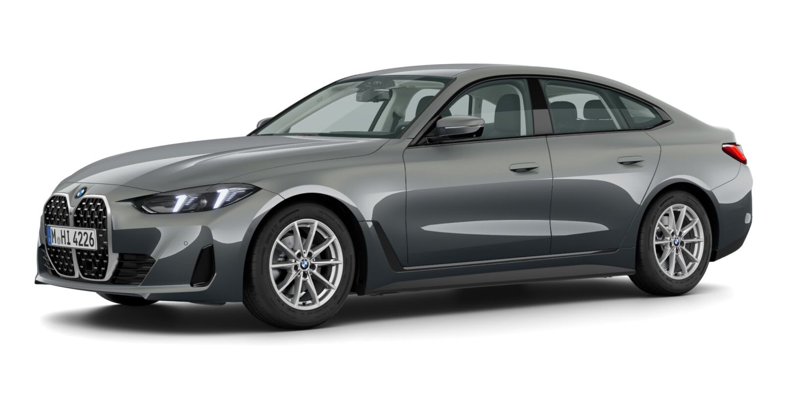 BMW BMW 4er in Grau von vorne