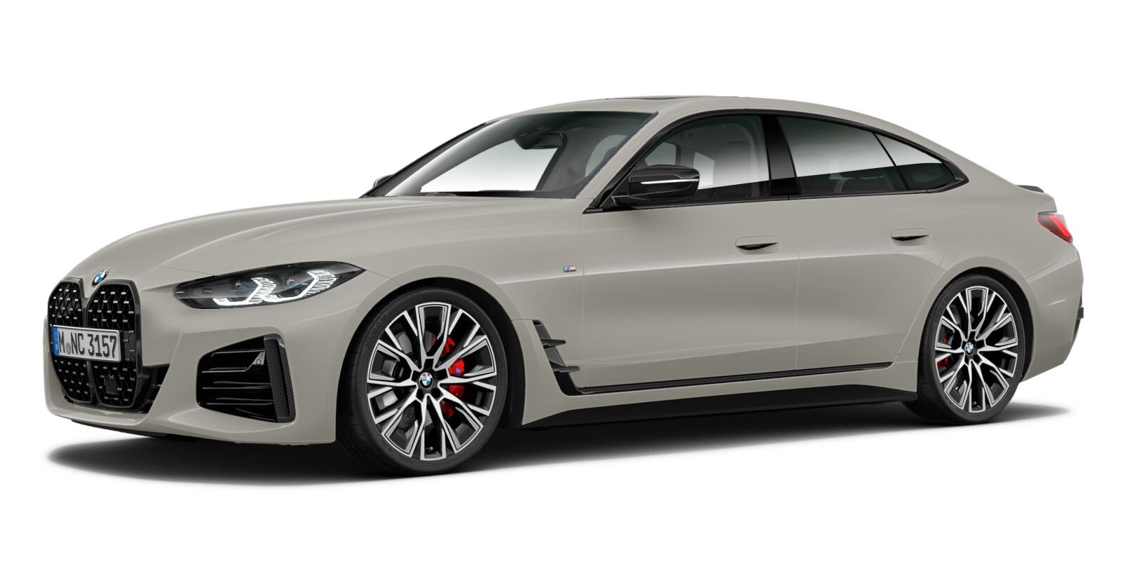 BMW BMW 4er in Grau von vorne BMW BMW 4er in Grau von vorne