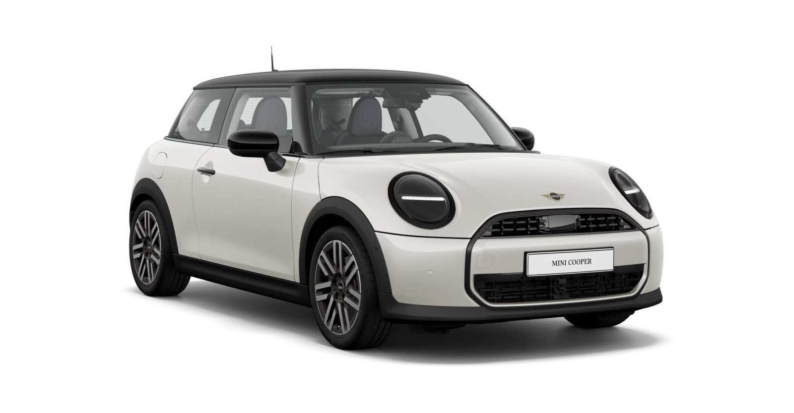 MINI Cooper C in Weiß von vorne