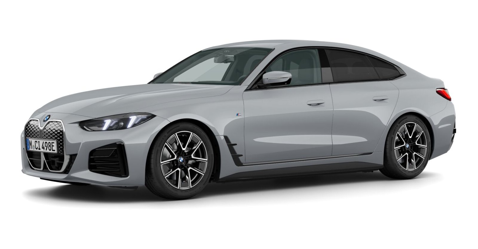 BMW BMW I in Grau von vorne BMW BMW I in Grau von vorne
