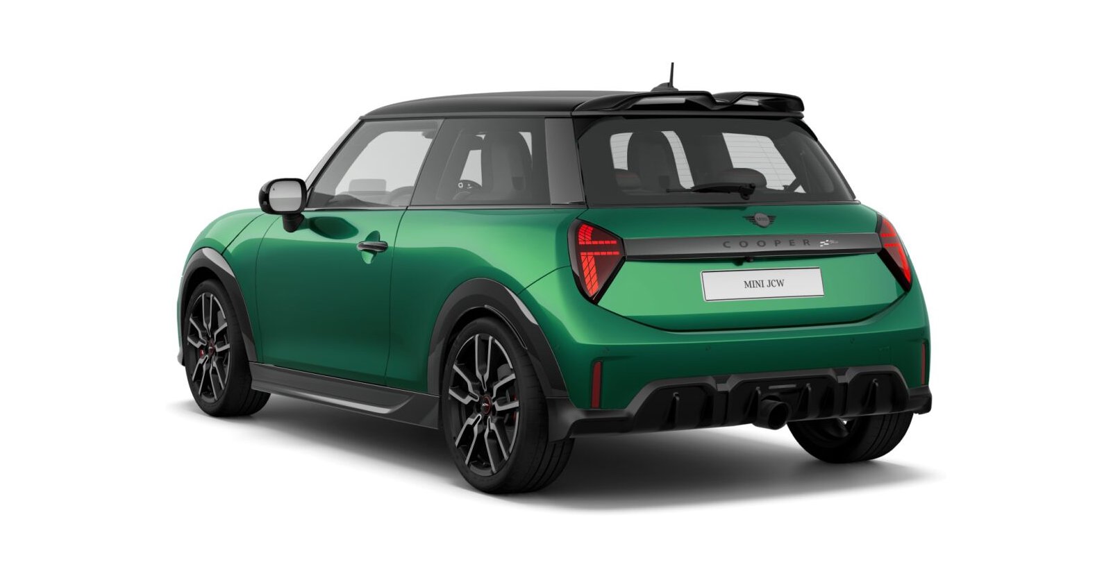 MINI MINI 3-Türer in Grün von hinten