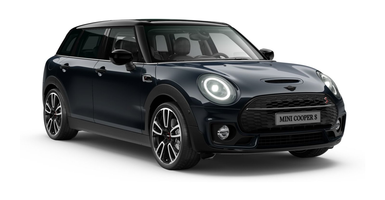 MINI MINI Clubman in Schwarz von vorne