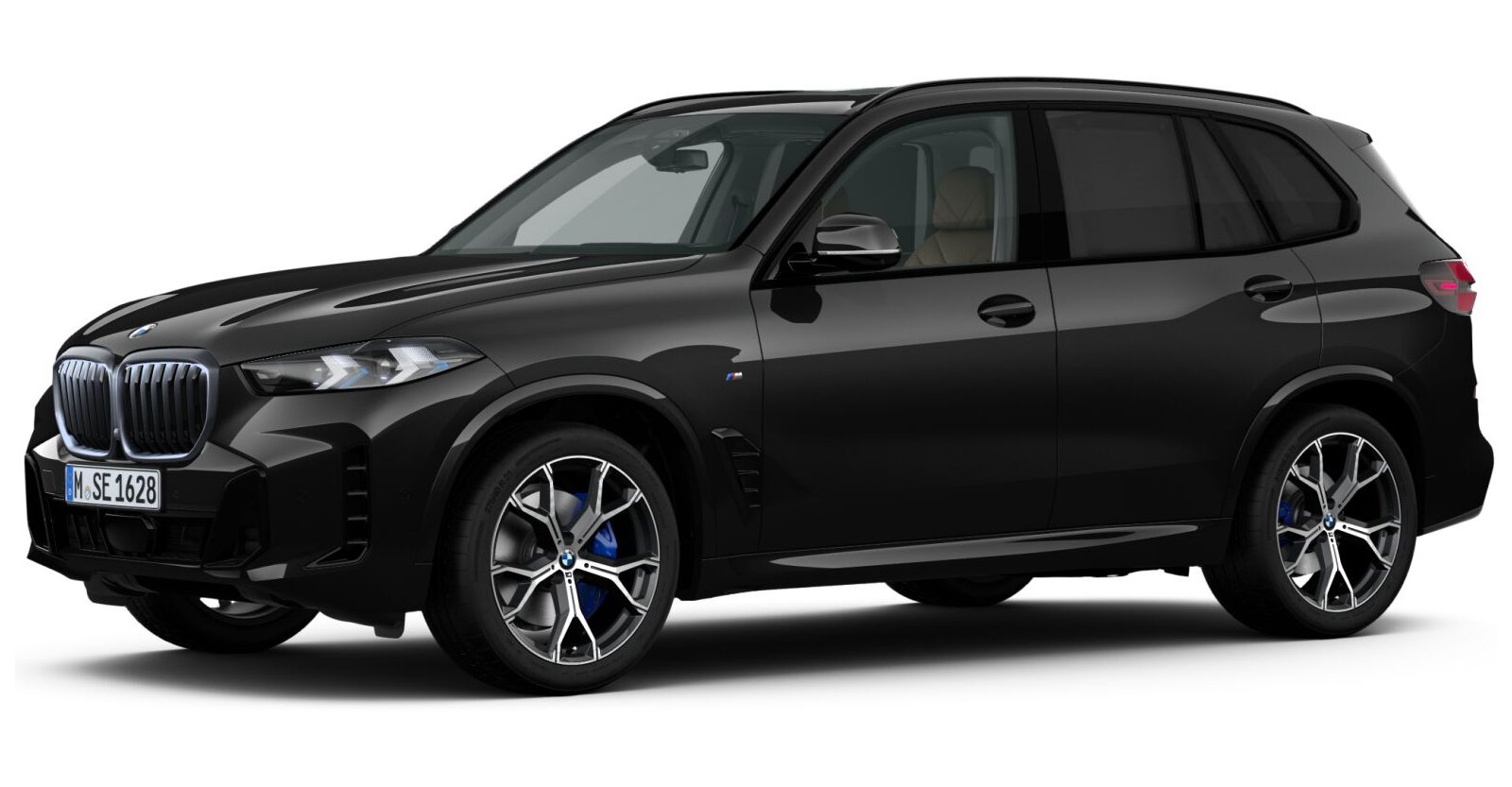 BMW BMW X in Schwarz von vorne