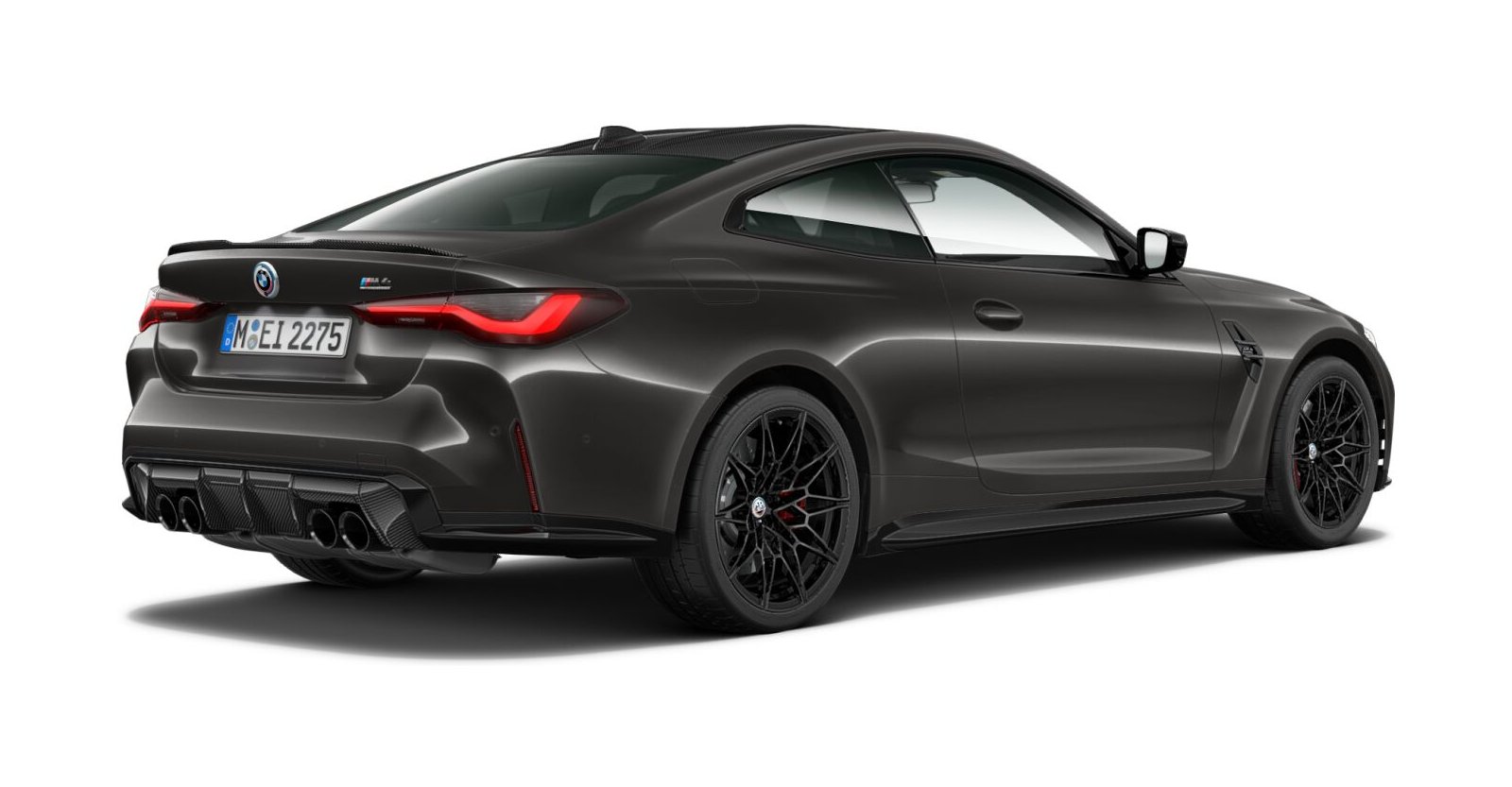 BMW BMW M in Grau von hinten BMW BMW M in Grau von hinten