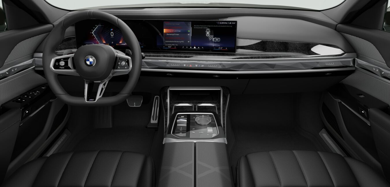BMW BMW 7er im Innenraum von vorne BMW BMW 7er im Innenraum von vorne