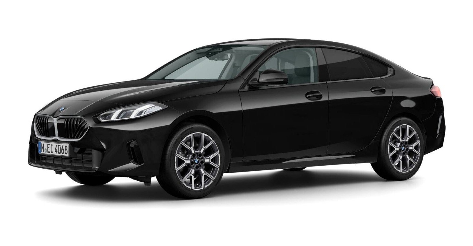 BMW BMW 2er in Schwarz von vorne BMW BMW 2er in Schwarz von vorne