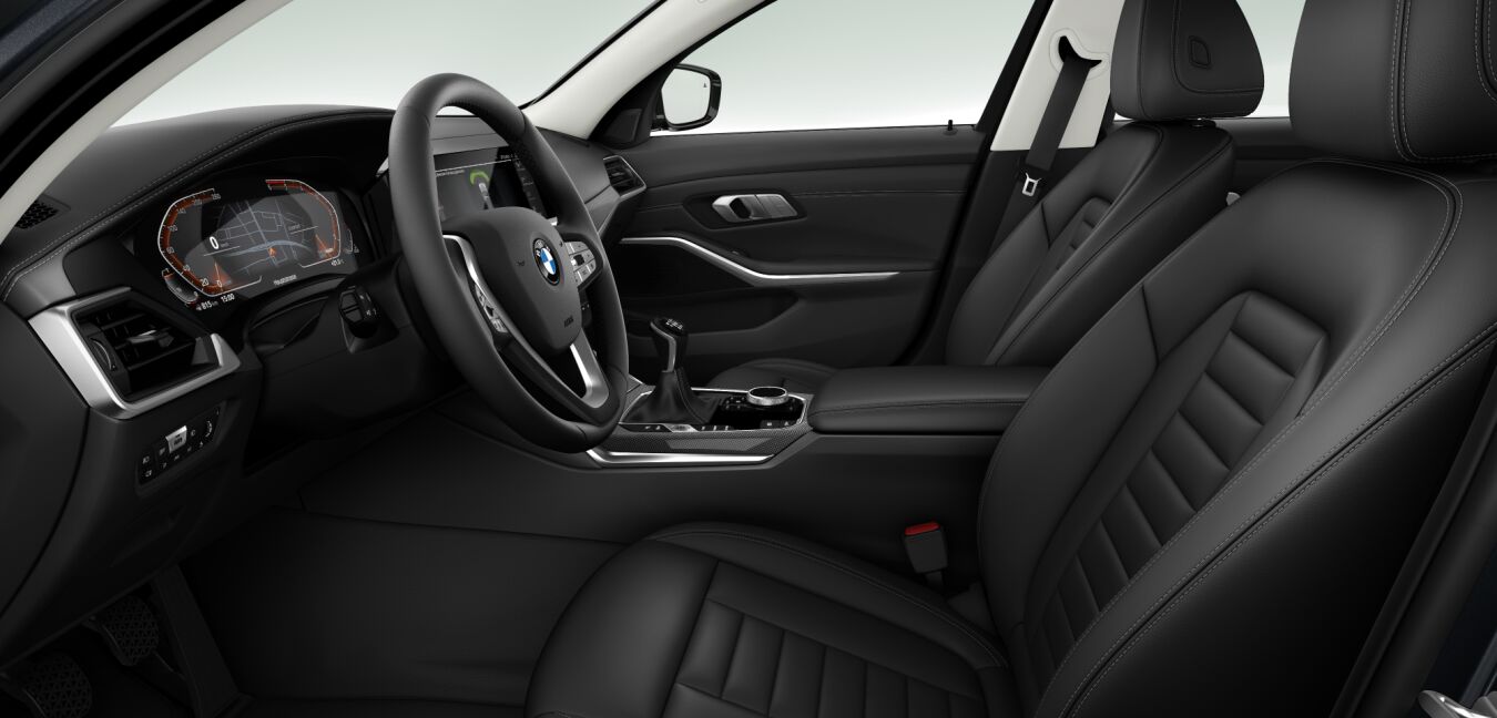 BMW BMW 3er im Innenraum seitlich