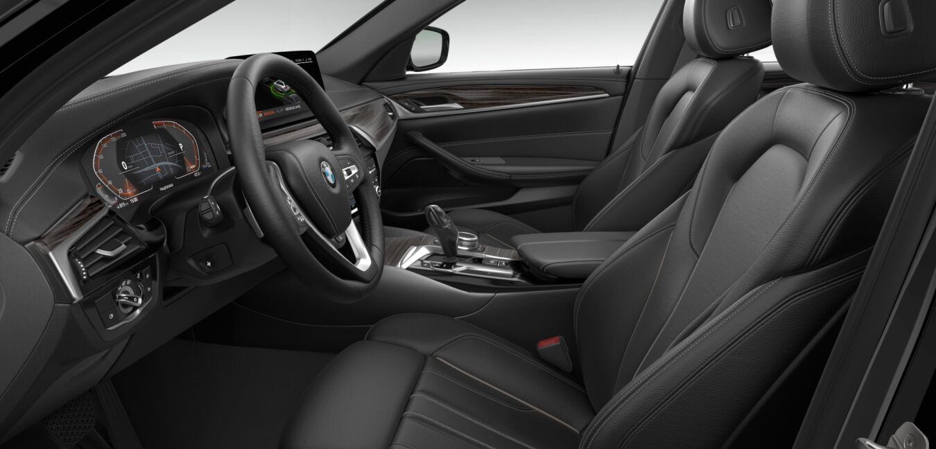 BMW BMW 5er im Innenraum seitlich