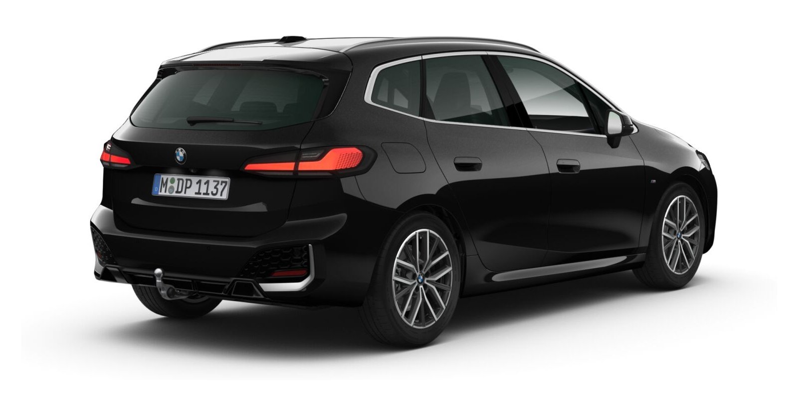 BMW BMW 2er in Schwarz von hinten BMW BMW 2er in Schwarz von hinten