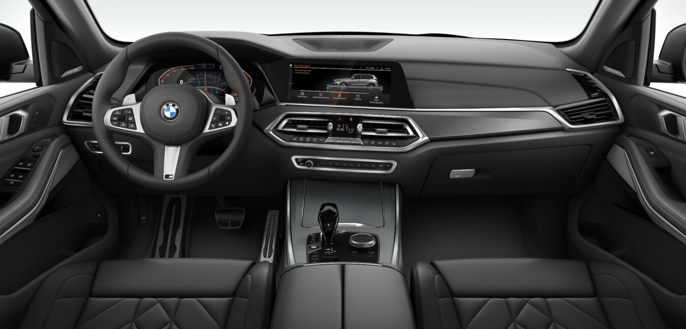 BMW BMW X im Innenraum von vorne