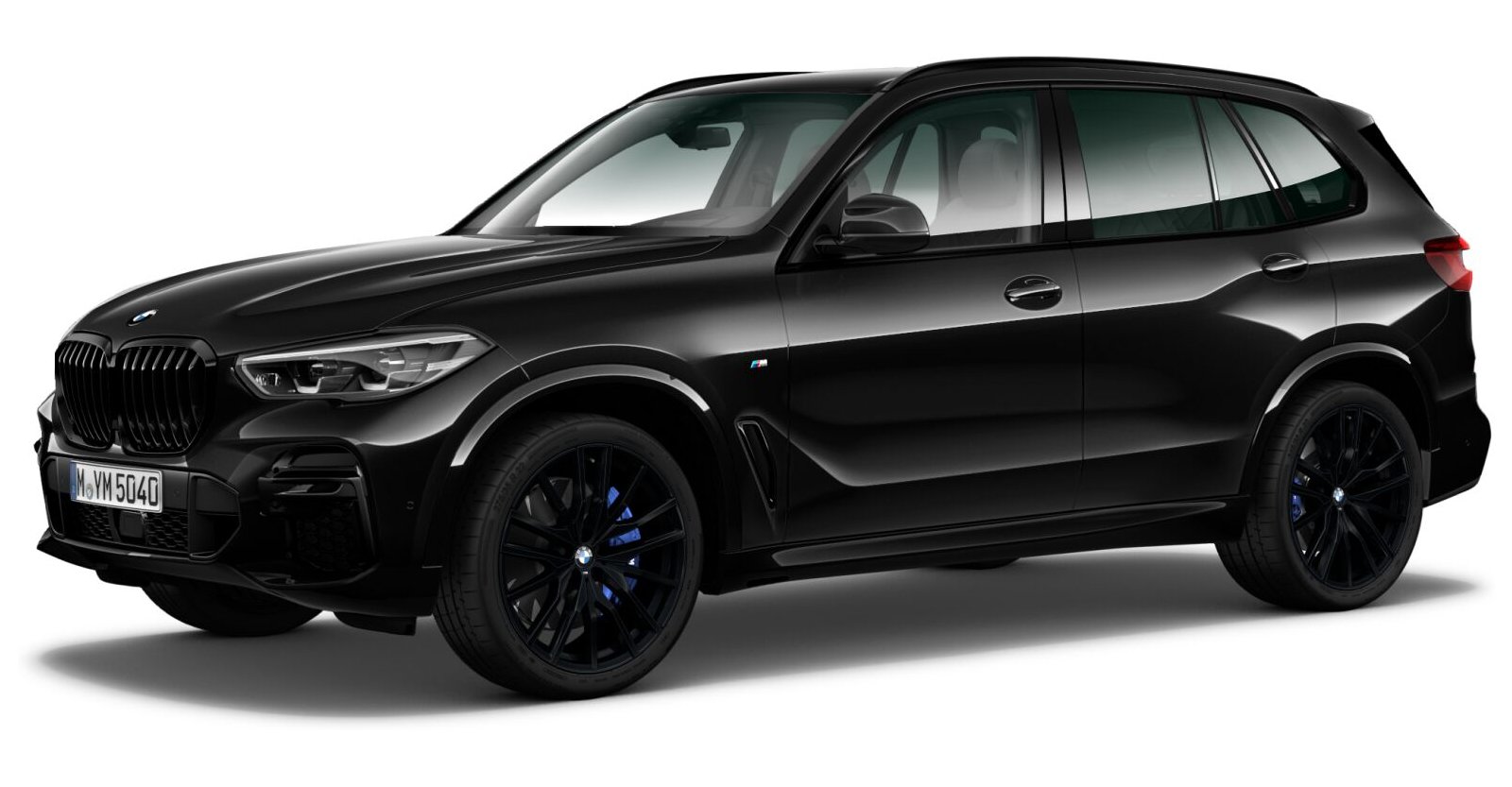 BMW BMW X in Schwarz von vorne