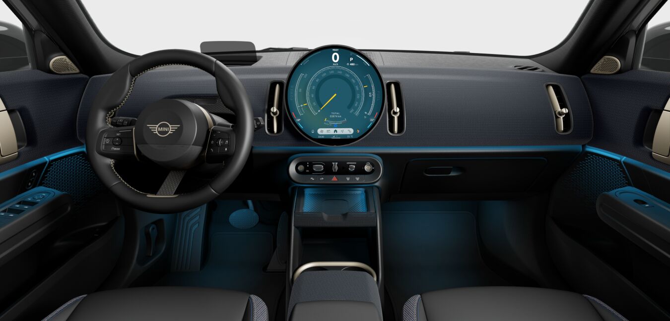 MINI MINI Countryman im Innenraum von vorne