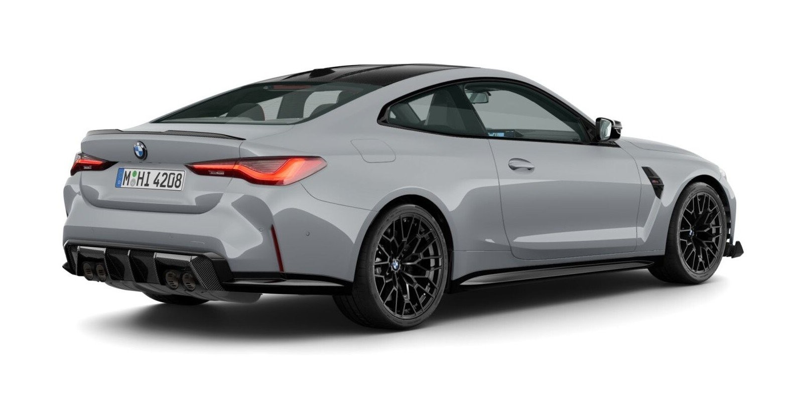 BMW BMW M in Grau von hinten BMW BMW M in Grau von hinten
