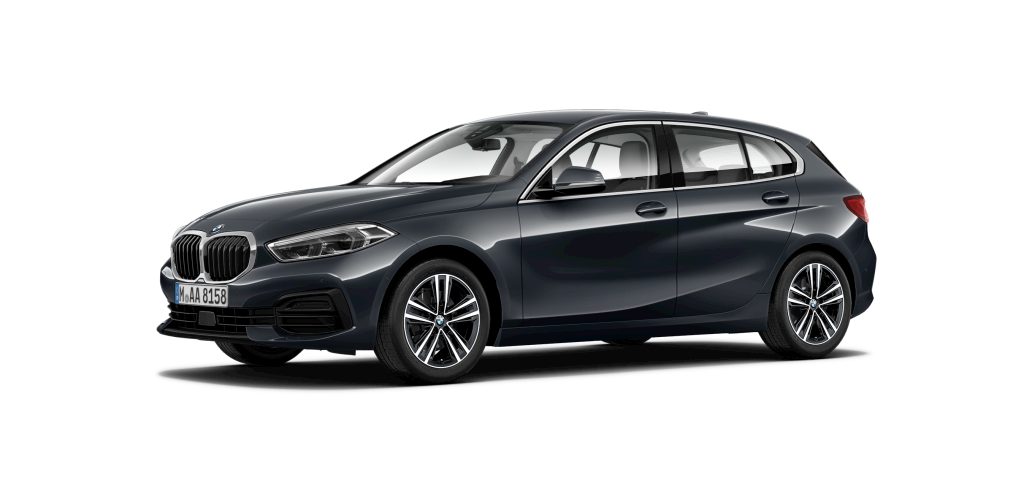 BMW BMW 1er in Grau von vorne