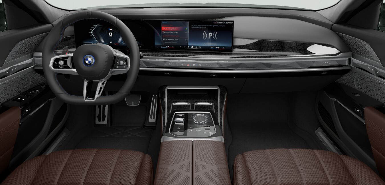 BMW BMW 7er im Innenraum von vorne