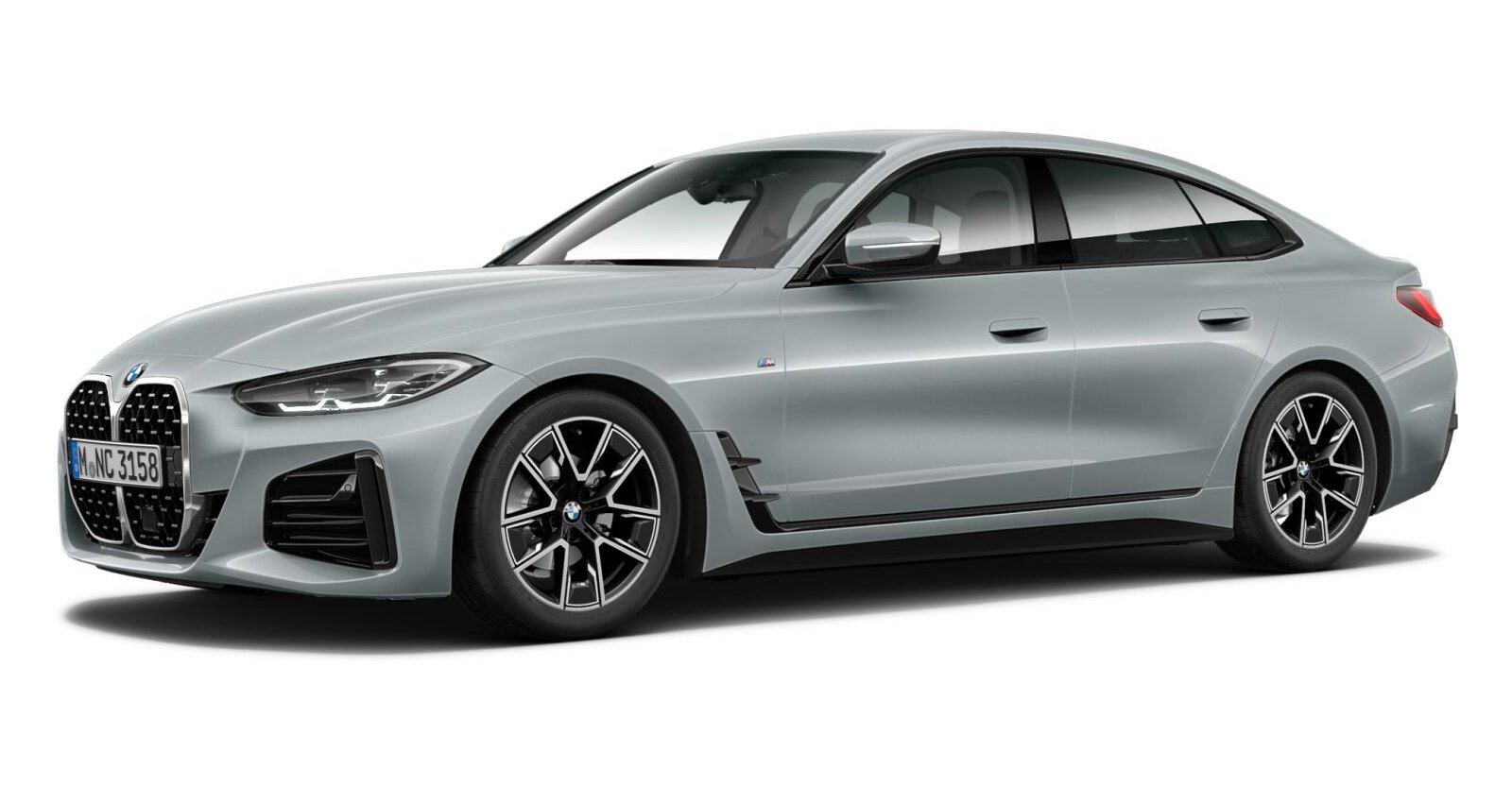 BMW BMW 4er in Grau von vorne BMW BMW 4er in Grau von vorne