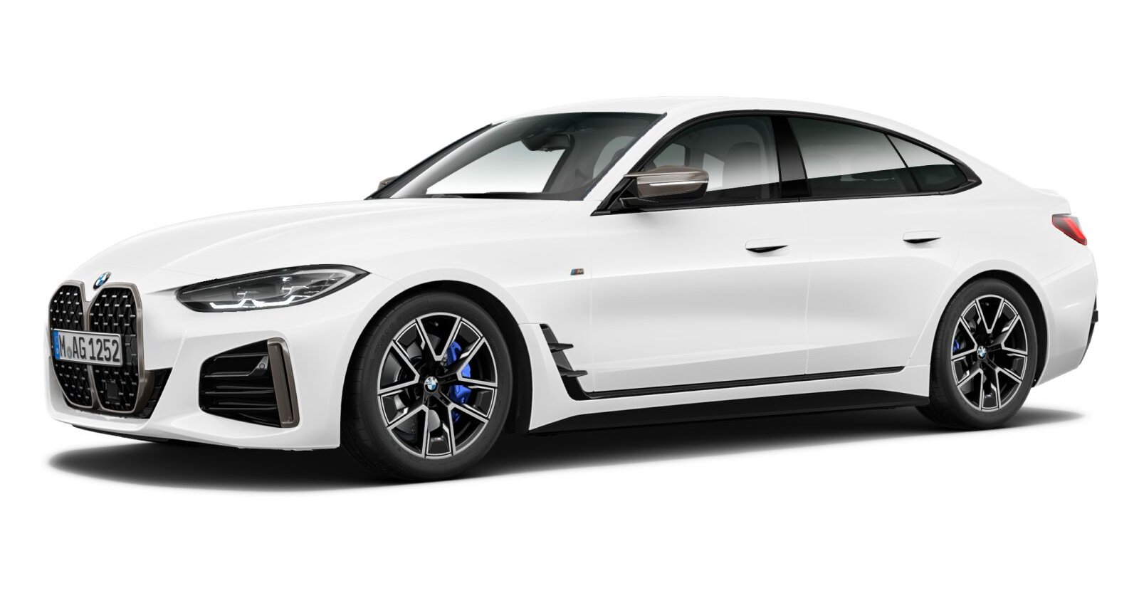 BMW BMW 4er in Weiß von vorne BMW BMW 4er in Weiß von vorne