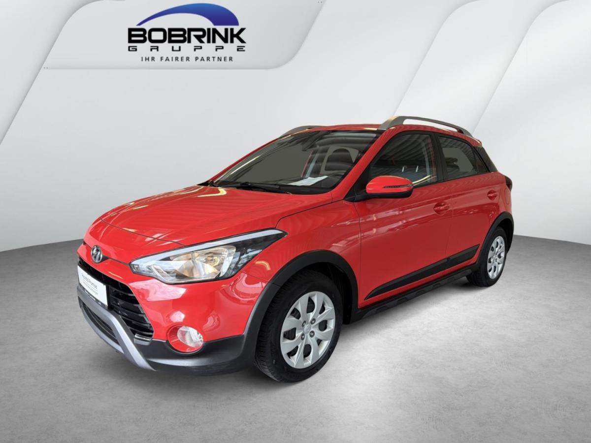 HYUNDAI i20 in Rot von vorne HYUNDAI i20 in Rot von vorne