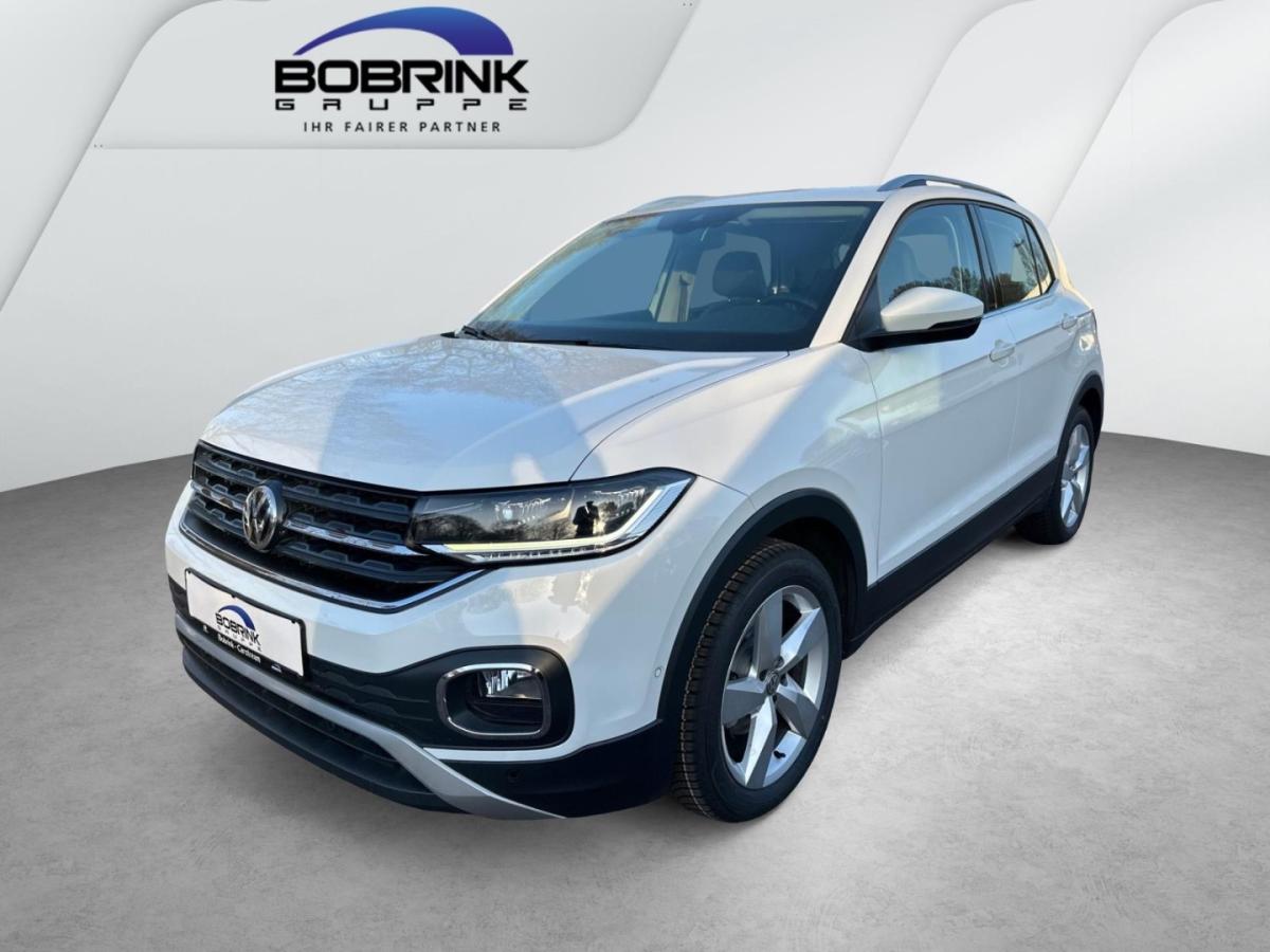 VW T-Cross in Weiß von vorne