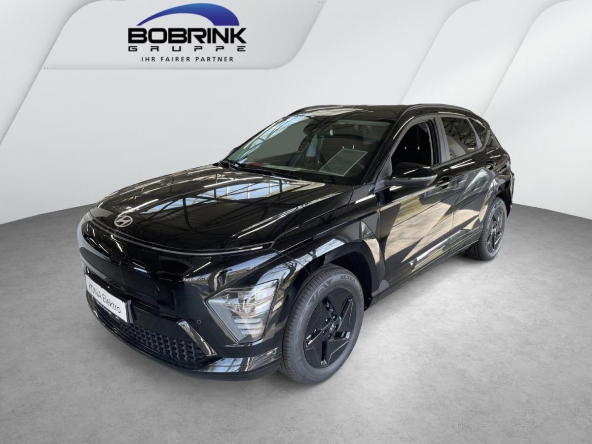 HYUNDAI KONA Elektro in Schwarz von vorne