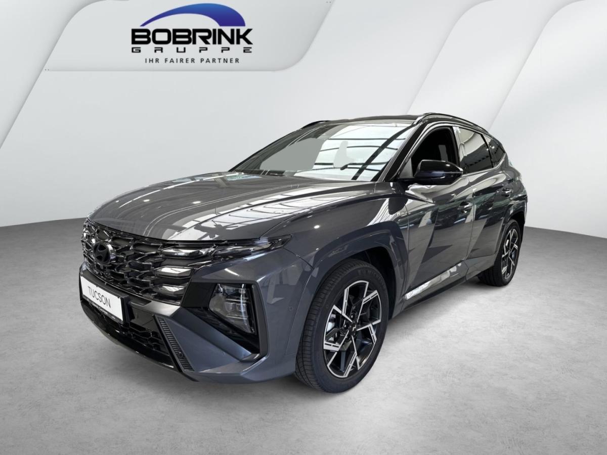 HYUNDAI TUCSON in Grau von vorne