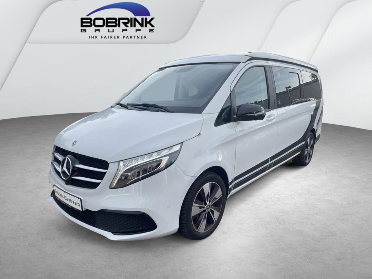 MERCEDES-BENZ V 300 in Weiß von vorne