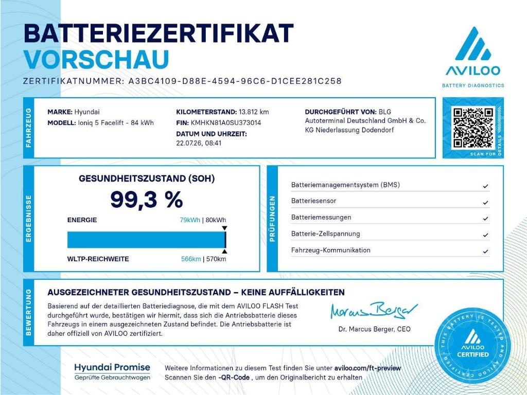 Originalaufnahme des Fahrzeugs