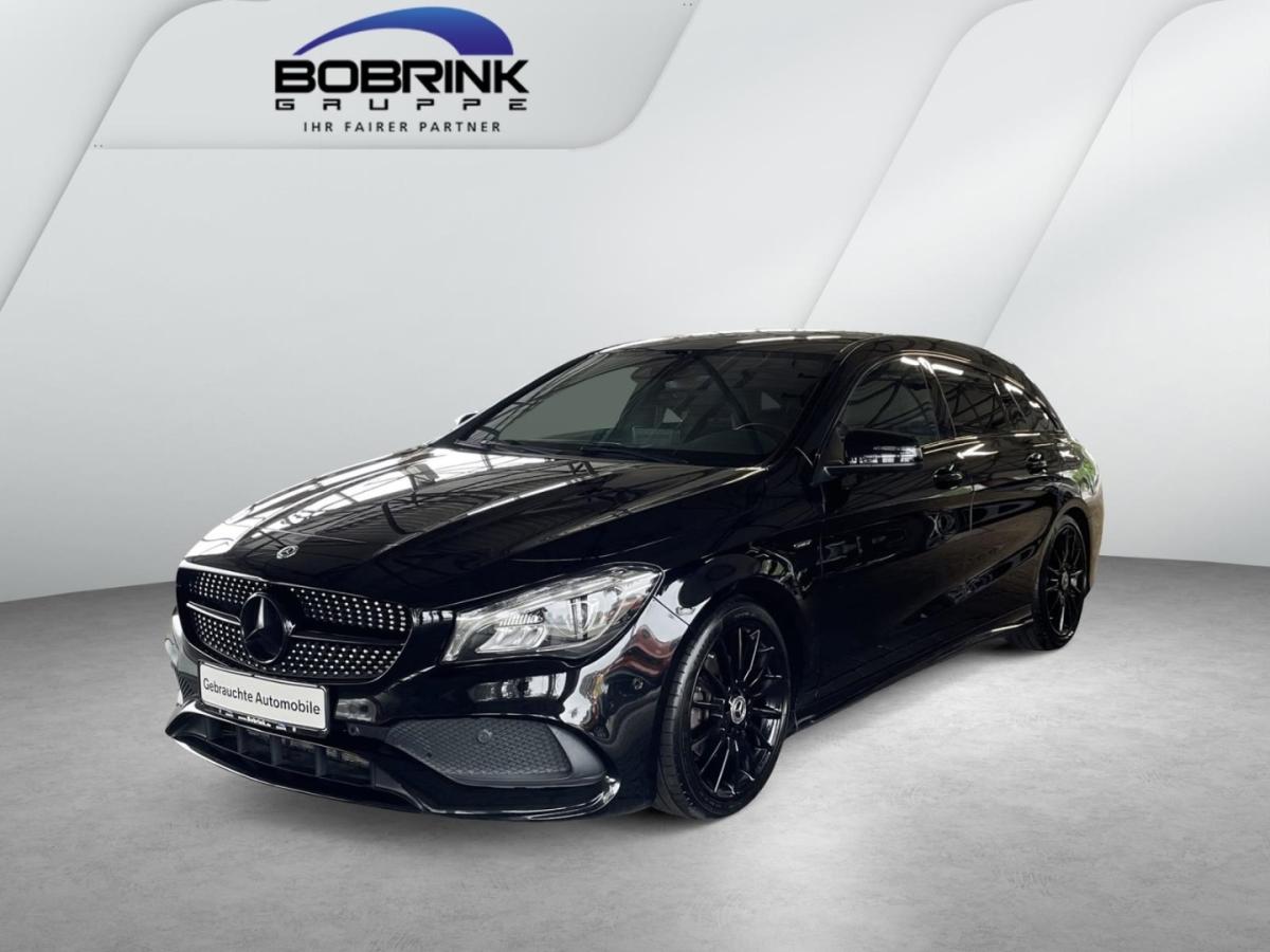 MERCEDES-BENZ CLA 180 Shooting Brake in Schwarz von vorne