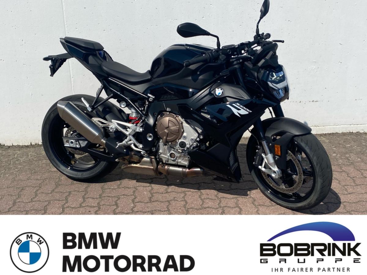 BMW S 1000 R in Schwarz von vorne