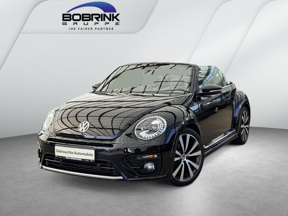 VW Beetle in Schwarz von vorne