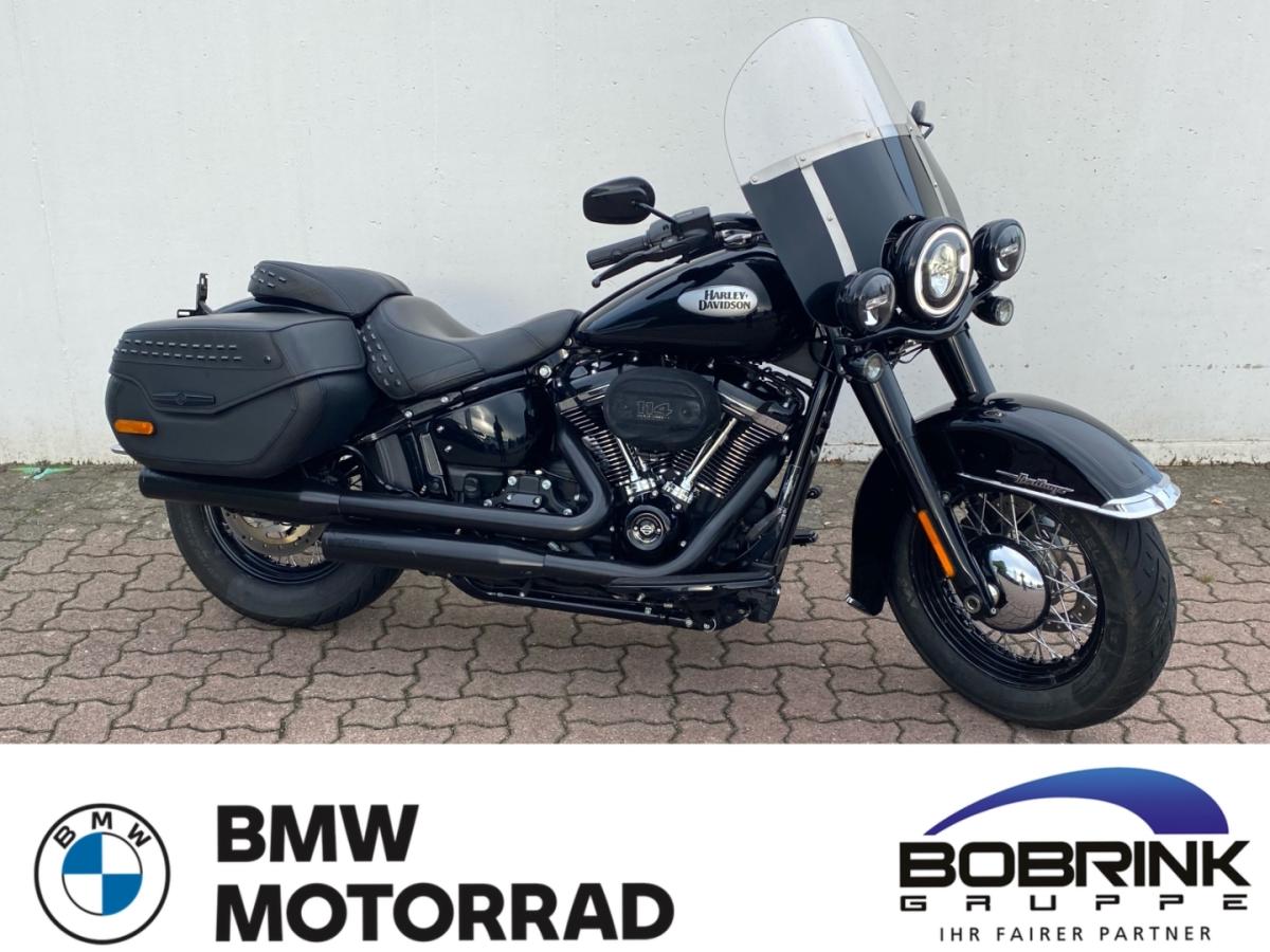 HARLEY-DAVIDSON Heritage Classic in Schwarz von vorne