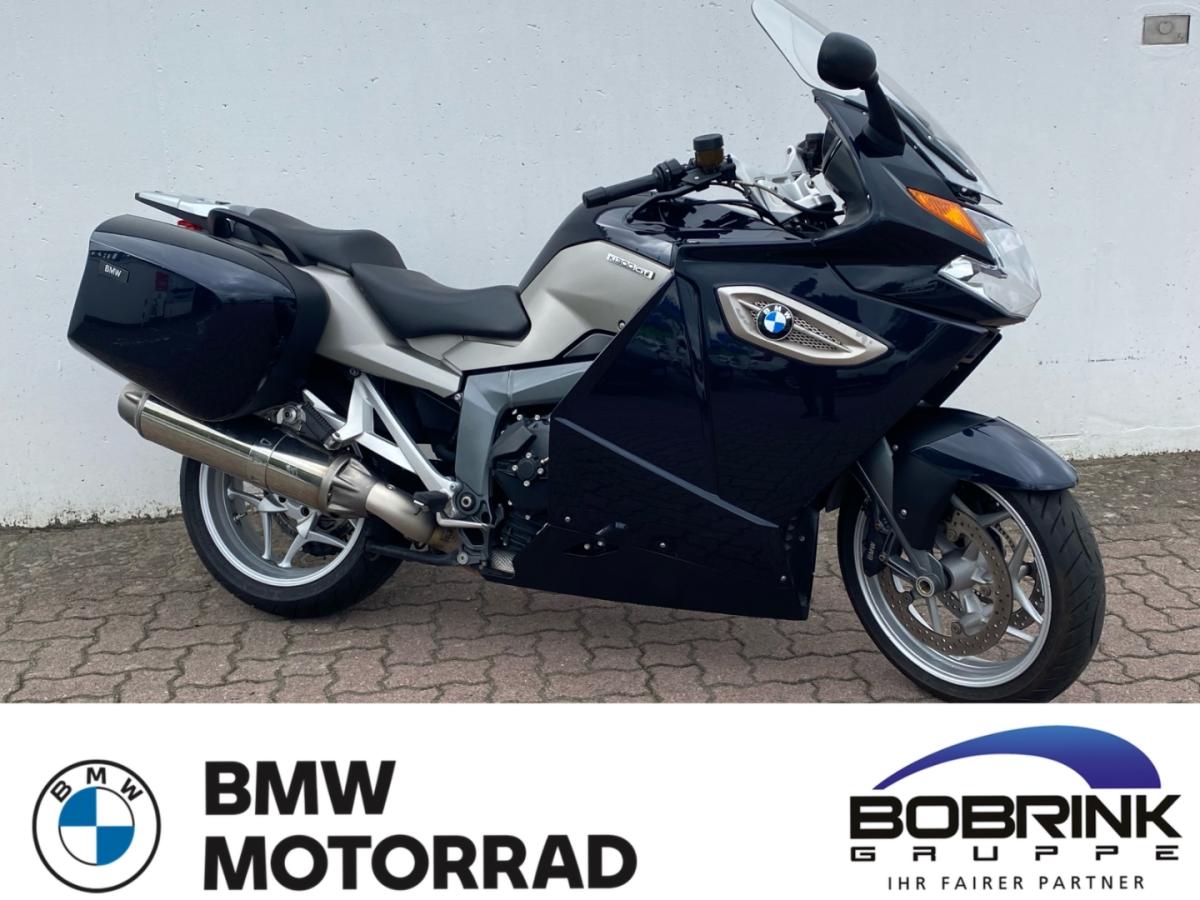 BMW K 1300 GT in Blau von vorne