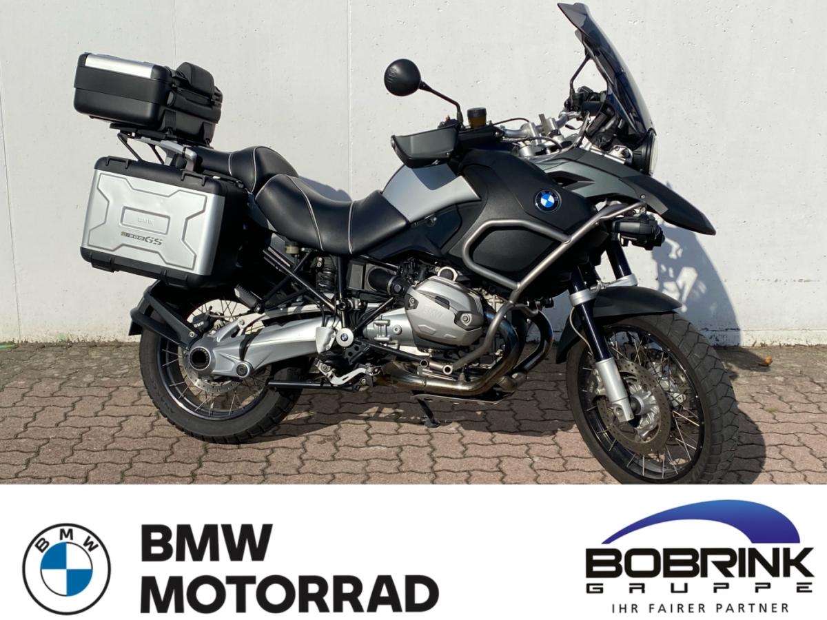 BMW R 1200 GS in Grau von vorne