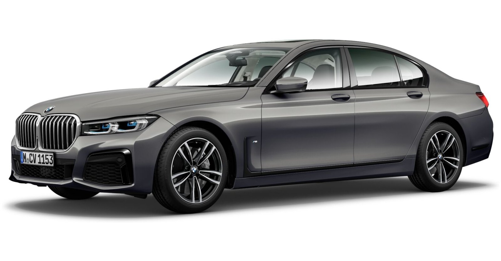 BMW BMW 7er in Grau von vorne BMW BMW 7er in Grau von vorne