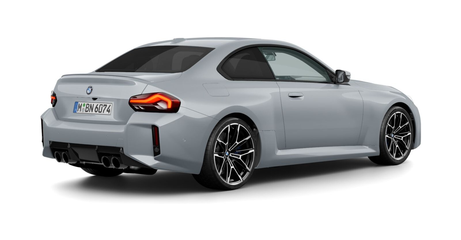 BMW BMW M in Grau von hinten BMW BMW M in Grau von hinten