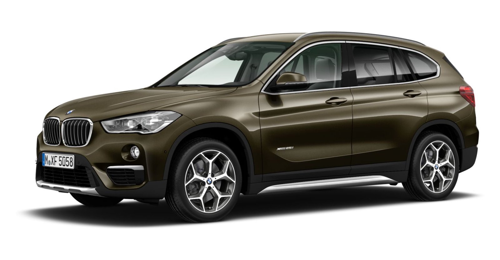 BMW BMW X in Braun von vorne BMW BMW X in Braun von vorne