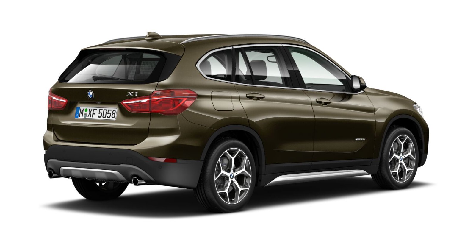 BMW BMW X in Braun von hinten BMW BMW X in Braun von hinten