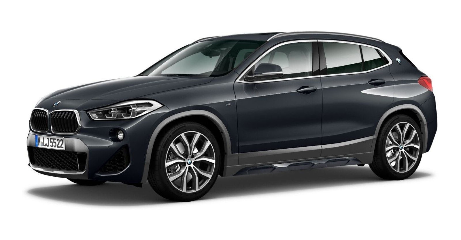 BMW BMW X in Grau von vorne BMW BMW X in Grau von vorne